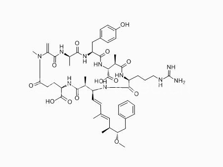 微囊藻毒素mc結(jié)構(gòu)